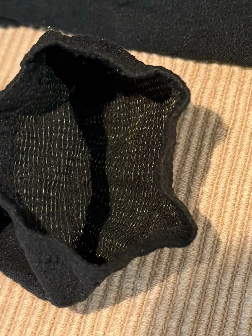 Vintage L'eggs Everyday Jet Black Knee Highs Lot of 4.5 Pairs (9 Pieces)